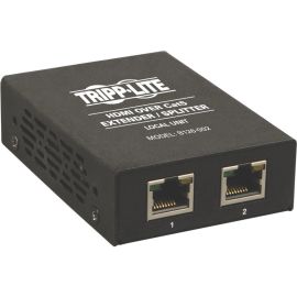 Tripp Lite by Eaton 2-Port HDMI Over Cat5/Cat6 Video Extender / Splitter Intl Power Supply