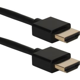 QVS 3ft High Speed HDMI UltraHD 4K with Ethernet Thin Flexible Cable