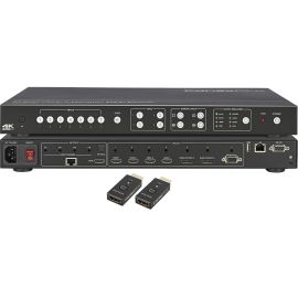 4K VIDEO TILER & SCALER SWITCHER W/ HDBASET