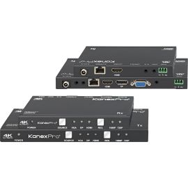 3-INPUT DISPLAYPORT, HDMI & VGA SWITCHER OVER HDBASET