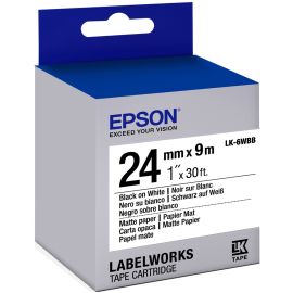 Epson LabelWorks Matte Paper LK Tape Cartridge ~1