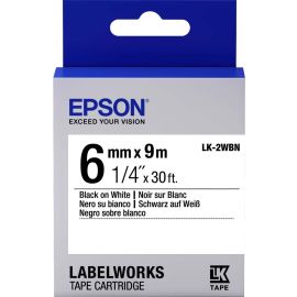 Epson LabelWorks Standard LK Tape Cartridge ~1/4