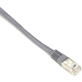 Black Box CAT6 250-MHz Stranded Patch Cable Slim Molded Boot - S/FTP, CM PVC, Gray, 20FT