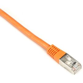 Black Box CAT6 250-MHz Stranded Patch Cable Slim Molded Boot - S/FTP, CM PVC, Orange, 3FT