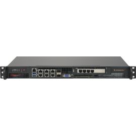 Supermicro SuperServer 5018D-FN8T 1U Rack-mountable Server - 1 x Intel Xeon D-1518 2.20 GHz - Serial ATA/600 Controller