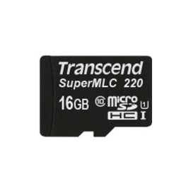 Transcend 16 GB Class 10/UHS-I (U1) microSDHC - 1 Pack