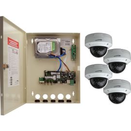 4CH HDTVI WALL MT DVR KIT