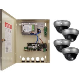 4CH HDTVI WALL MT DVR KIT