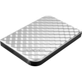 Verbatim Store 'n' Go 1 TB Hard Drive - External - Diamond Silver