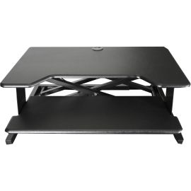 Kantek Desktop Riser Workstation Sit To Stand Black