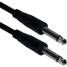 QVS 15ft 1/4 Male to Male Audio Cable