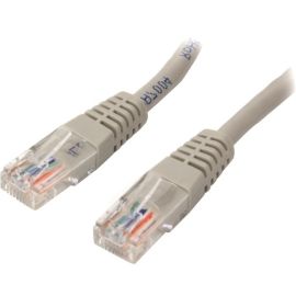 StarTech.com 100 ft Gray Molded Cat5e UTP Patch Cable