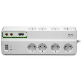 APC PERFORMANCE SURGEARREST 8 OUTLETS WITH PHONE & COAX PROTECTION 230V GERMANY