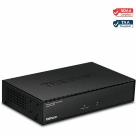 TRENDnet Wireless LAN Controller; Built-in 5-Port GB Switch; Compatible with: TEW-755AP/TEW-821DAP/TEW-825DAP; Access Point Management; TEW-WLC100