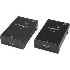 StarTech.com USB 2.0 Extender Kit over Cat5e/Cat6 Cable (RJ45) - Up to 165ft (50m) - USB Port over Ethernet Cable - Powered - 480Mbps