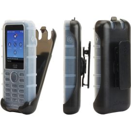 zCover Dock-in-Case Carrying Case (Holster) IP Phone - Clear