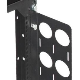 55U TALL, 5IN DEEP VERTICAL CABLE ORGANIZER FOR RACK-111 MODEL RACKS, BLACK, STE