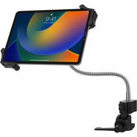 CTA Digital Heavy-Duty Gooseneck Clamp Stand for 7-14 Inch Tablets, including iPad 10.2-inch (7th/ 8th/ 9th Generation)