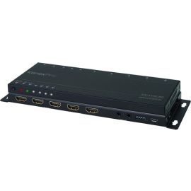 ULTRA SLIM 4K HDMI 4X1 SWITCHER W/ 4:4:4 COLOR SPACE HDR & 18G