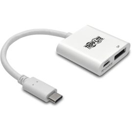 Tripp Lite by Eaton USB C to DisplayPort Video Adapter Converter w/ USB-C PD Charging Port, USB Type C to DP, USB-C, USB Type-C 6in