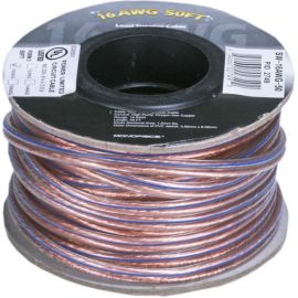 SPEAKER WIRE 18AWG OXYGEN-FREE 50FT