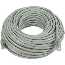 CAT5E UTP NETWORK CABLE_ 100FT GRAY