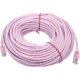 CAT5E UTP NETWORK CABLE_ 100FT PINK