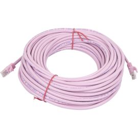 CAT5E UTP NETWORK CABLE_ 75FT PINK