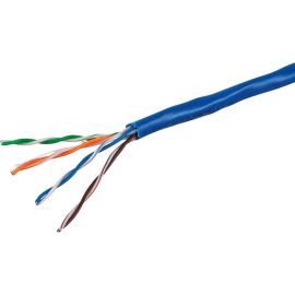 CAT5E UTP SOLID (CMR) - BLUE 1000FT