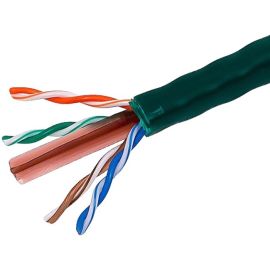 CAT6 UTP STRANDED (CM) - GREEN -1000FT