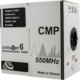 CAT6 UTP_(CMP) - BLACK- 1000FT