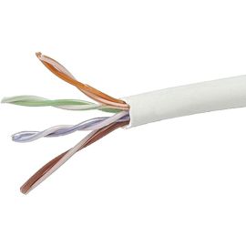 CAT5E STP SOLID (CMP) 1000FT - WHITE