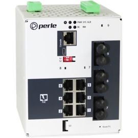 Perle IDS-509F3PP6-T2MD2-SD40 - Industrial Managed Power Over Ethernet Switch