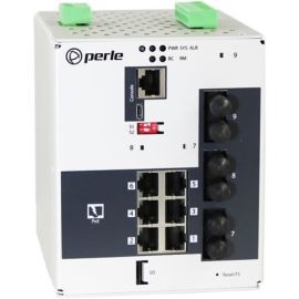 Perle IDS-509G3PP6-T2MD05-SD120 - Industrial Managed Power Over Ethernet Switch