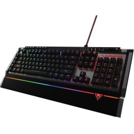 PATRIOT VIPER MECHANICAL RGB KEYBOARD W/ DEDICATED MEDIA+MACRO KEYS