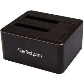 StarTech.com Dual-Bay USB 3.0 to SATA Hard Drive Docking Station, 2.5/3.5