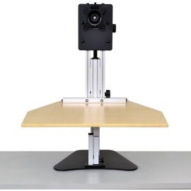 Ergo Desktop Kangaroo Pro Sit and Stand Workstation, Maple, Fully Assembled