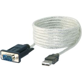 Sabrent 6FT USB to RS-232 DB9 Serial 9 Pin Adapter (Prolific PL2303)