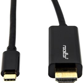 Rocstor premium 6ft USB-C to HDMI Cable M/M - USB Type-C to HDMI Male to Male 6 ft (2m) - USB Type C supports up to 4K 30Hz - USB-C to HDMI cable for Notebooks, Computers, Projector, Monitor, Workstation, Audio/Video Devices, Chro