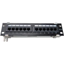 4XEM 12 Port CAT5E Wall Mount Patch Panel