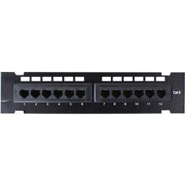 4XEM 12 Port CAT6 Wall Mount Patch Panel