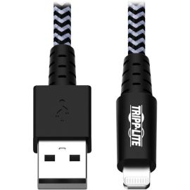 Eaton Tripp Lite Series Heavy-Duty USB-A to Lightning Sync/Charge Cable, MFi Certified - M/M, USB 2.0, 3 ft. (0.91 m)