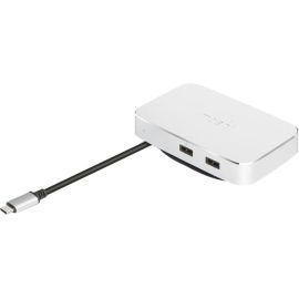 USB-C DOCKING STATIONS SUPPORTING 4K@30HZ, 1080P@60HZ, GIGABIT ETHERNET PORT, 2