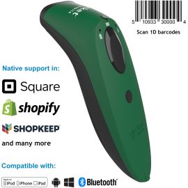 SocketScan S730, 1D Laser Barcode Scanner, Green