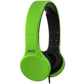 AVID AE-42 HEADSET WITH INLINE MIC & VOLUME CONTROL, GREEN