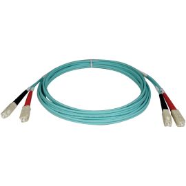 Eaton Tripp Lite Series 10Gb Duplex Multimode 50/125 OM3 LSZH Fiber Patch Cable (SC/SC) - Aqua, 15M (50 ft.)