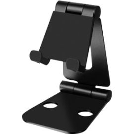 Aluratek Universal Adjustable Portable Foldable Smartphone and Tablet Stand