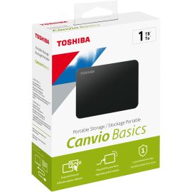 Toshiba-IMSourcing Canvio Basics 1 TB Hard Drive - External - Black