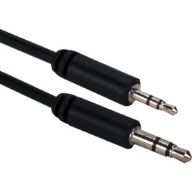 QVS 6ft 3.5mm Male To 2.5mm Male Headphone Audio Conversion Cable