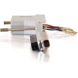 RJ45 TO DB25 MALE MODULAR ADAPTER - GRAY